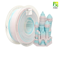 PINRUI haute qualité 1.75mm mat arc-en-ciel crème glacée PLA Filament imprimante 3D FDM tiges en plastique avec Spot vente en gros