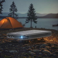 Mini Projecteur DLP Android Intelligent Wi-Fi 3D Portable d'Extérieur 4K, Idéal pour l'Enseignement et le Home Cinéma – Meilleures Ventes