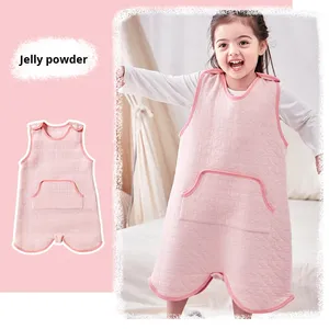 Saco de Dormir Tipo Chaleco Sin Mangas Anti-Patadas para Bebés Unisex / Algodón Puro Cálido ODM para 1-3 Años Otoño/Invierno - Product Image 6