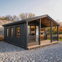 Maison conteneur en acier extensible de haute qualité - Villa mobile préfabriquée moderne et compacte avec design pliable