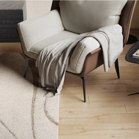 Canapé simple moderne minimaliste italien pour salon, fauteuil en cuir et tissu moderne