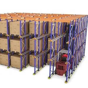 Cold Store Storage Pallet Racking Shelf Warehouse Rack Steel 3-12 Pallets 2-7 Levels Ce