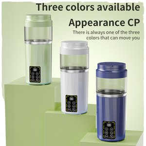 Babyvoedselprocessor 4-snelheden verse sapcentrifuge nieuw ontwerp multifunctioneel draagbaar USB oplaadbare elektrische sapcentrifuge blender - Product Image 5