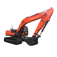 XGY Hocheffizienter DX230LC-C Schwerlast-Raupenbagger Multifunktionaler Hydraulikbagger für Bergbau und Gestein