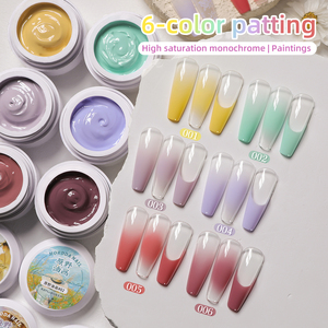 <span class=keywords><strong>Kit</strong></span> de manucure professionnel pour salon, gel à ongles longue durée, style français, résine, <span class=keywords><strong>poudre</strong></span> de nail art, LED pour DIY et salon - Product Image 1