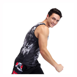 Conception personnalisée, coton uni, musculation, Fitness, Stringer, singlet de gymnastique, mode, impression personnalisée, sport, vente en gros - Product Image 3