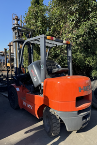 Chinese for Forklift 3.5 Ton Mini Farm <b>Used</b> Diesel Forklift Truck FD35 with 1200mm Fork Length and 125mm Fork Width for Sale - Product Image 2