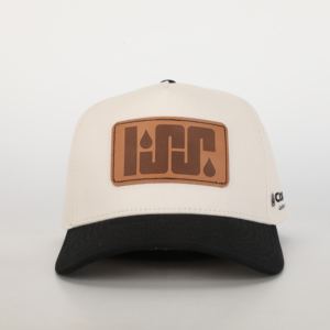 2025年人気カスタムコットン野球帽男性女性用5パネル湾曲ブリムレザーパッチロゴ付きトップブランド - Product Image 2