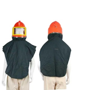 LEABON Casque <span class=keywords><strong>de</strong></span> <span class=keywords><strong>protection</strong></span> anti-éclaboussures <span class=keywords><strong>pour</strong></span> <span class=keywords><strong>sablage</strong></span> avec circulation d'air et écharpe intégrée <span class=keywords><strong>pour</strong></span> sablateur - Product Image 4