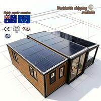 Casas Contenedor Prefabricadas Modernas de 1 y 2 Dormitorios, Mini Casa con Cocina, Cabaña Modular de Lujo para Uso Comercial y Residencial