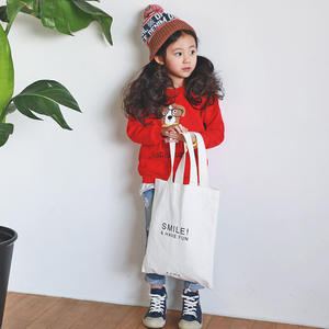 Sudadera con Capucha para Niña, Color Rojo, con Estampado de Perro, Sin Bolsillos, de Proveedor Gold OEM - Product Image 1