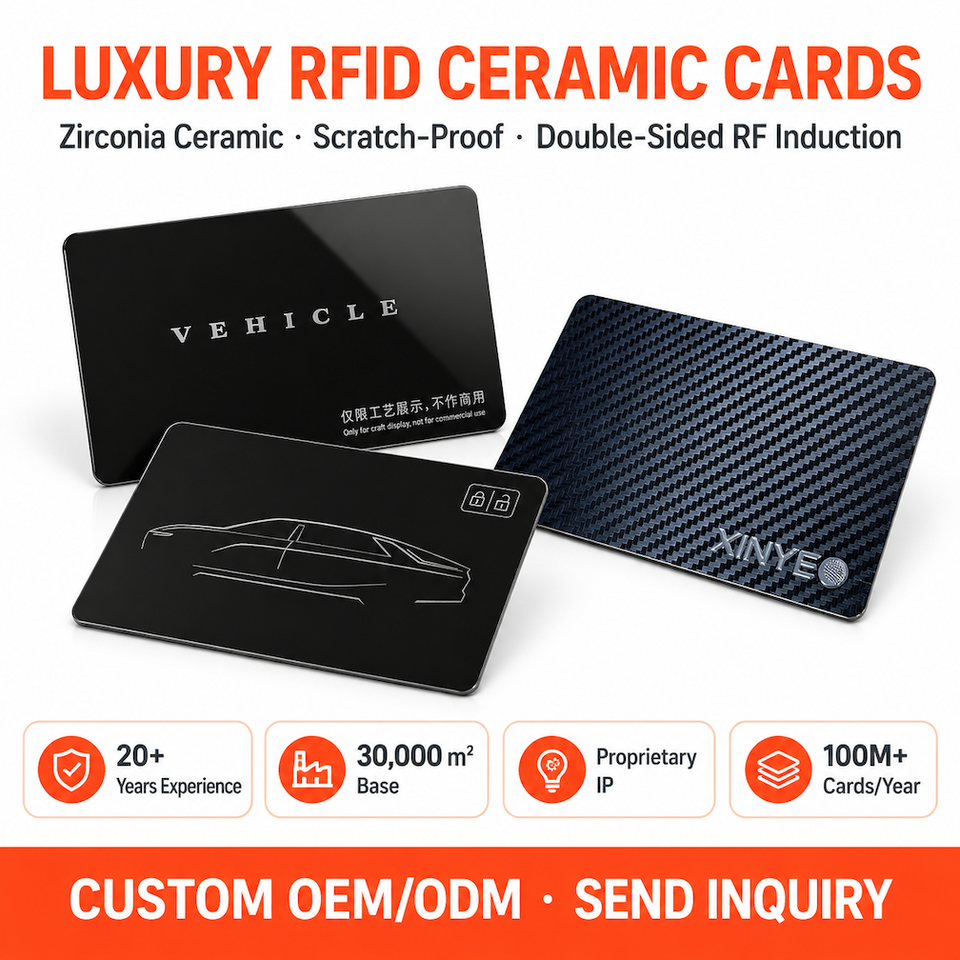High Security Luxury Contactless Smart Cards 13.56mhz MIFARE DESFIRE ...