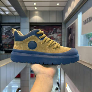 Bottes de travail résistantes de haute qualité, style chaussures en toile pour hommes, semelle en caoutchouc épaisse, baskets montantes pour sports de plein air et loisirs - Product Image 3