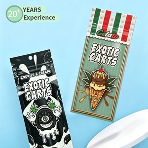 Sachet refermable à fermeture éclair trois côtés, emballage alimentaire direct usine pour biscuits, bonbons, craquelins, chips, sachet plat refermable - Product Image 1