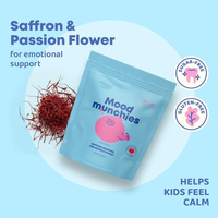 Bonbons au safran approuvés CE, 60 unités, cure de 30 jours, pour enfants et adultes, régulation de l'humeur, amélioration de la concentration et de la concentration des enfants