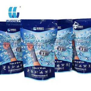 Kaltkompressen-Elastikbandage für Druckübungen, Lindert Muskelkater, Kühlende Schmerzlinderung, Eispack für das Training, Medizinprodukt Klasse I - Product Image 2