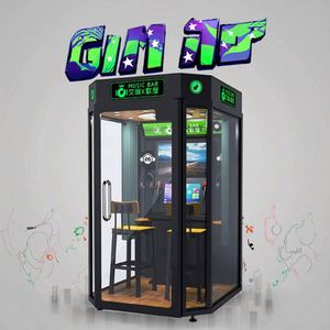 Karaoke Mobile Bar for Center" Tkv 2025 Amplifier <b>Speaker</b> with Mic and Bluetooth Sing Coin-operated Karoke "<b>Mini</b> Karaoke - Product Image 5