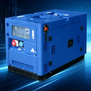 Generador diésel a Precio de Fábrica, 50/60Hz, 10kva, Monofásico, Motor Original, Generador de Energía Portátil, Generador diésel Silencioso - Product Image 1