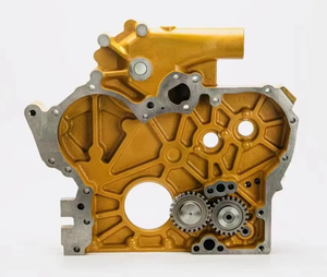 批发挖掘机配件油泵侧盖适用于D04FR SK130-8 SK140-8 320B S6K C18 S6KT 3066发动机油泵 - Product Image 5