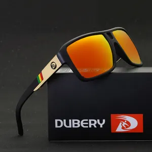 DUBERY 2020 남성용 편광 선글라스 운전 선글라스 남성 여성 스포츠 낚시 고급 브랜드 디자이너 고글 D008