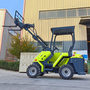 Mesin pemindah bumi teleskopik <span class=keywords><strong>mini</strong></span>, mesin pemuat diesel bensin kabin hidrolik dengan tambahan untuk dijual - Product Image 2