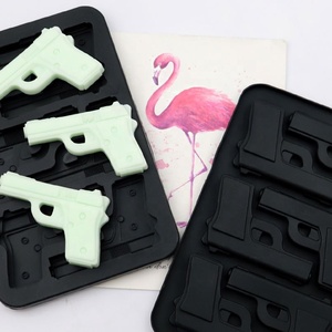 Shenhong — moule à gâteau en silicone, avec 6 paires <span class=keywords><strong>de</strong></span> pistolets réalistes, à <span class=keywords><strong>chocolat</strong></span>, en stock, 217 - Product Image 1