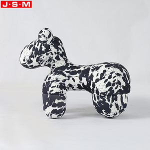 Silla moderna de estilo <span class=keywords><strong>infantil</strong></span>, taburete de animales nórdicos, nuevo diseño bonito, silla de ocio de tela para sala de estar - Product Image 4