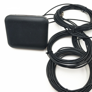 big size 107*86*17.5mm wifi gps 2*lte <b>square</b> base mount screw car antenna with cable and sma male connector - Product Image 2