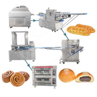 Machines et équipements de boulangerie industrielle, machines à fabriquer du pain pour hamburgers, machines à fabriquer du pain de boulangerie, machines à fabriquer du pain brioche
