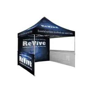 Bestful Signs Dye Sublimation Transfer Printing 10X10 Custom Steel Canopy Tent Advertising Pop Up Tents For Trade Show Display