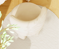 Tabouret de maquillage individuel moderne couleur crème, chaise de coiffeuse de luxe pour chambre à coucher, chaise de loisirs pour influenceurs, pour usage domestique et salon