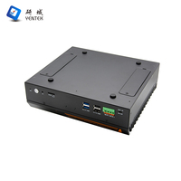 Mini PC Industri Intel Core I3 I5 I7 Win7 10 11 DDR4 HD VGA Linux Ubuntu 6 RS232 COM Komputer Desktop Terintegrasi