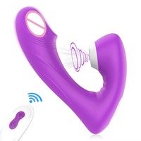 Tragbarer Saugvibrator mit 9 Modi, Brust-Nippel-Klitoris-Stimulator, Silikon G-Punkt Vibrationshöschen, Erwachsenen-Sexspielzeug