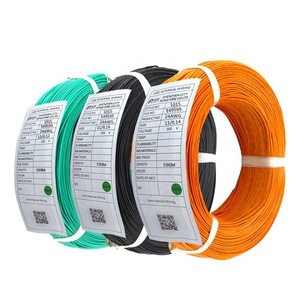 600V UL1015 10AWG/12AWG/14AWG/6AWG/18AWG/20AWG/22AWG/24AWG PVC fil de connexion électronique Standard 105C <span class=keywords><strong>cuivre</strong></span> <span class=keywords><strong>recuit</strong></span> Flexible - Product Image 2