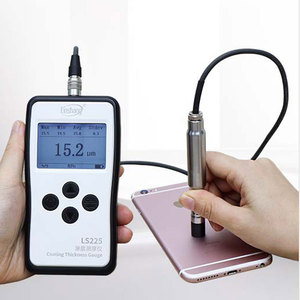Kỹ thuật số mạ dày Tester đo LS225-F500 thăm dò cho ốc vít bu lông Độ dày lớp phủ Meter - Product Image 4