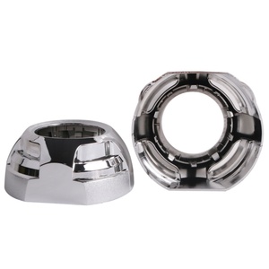 3.0 <b>Projector</b> Shrouds for Hella Koito Q5 Lenses 3 Inch hid Bi Xenon Headlight Lenses Cover - Product Image 3