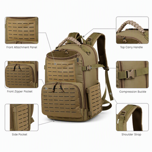LUPU Tactical Backpack Waterproof Oxford 900D Oxford Rucksack <b>Molle</b> Outdoor Travel <b>Bag</b> Custom Logo 36-56L - Product Image 2