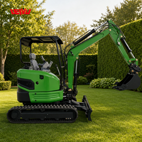 Mini-excavatrice sur chenilles 3,5 tonnes en promotion avec moteur/pompe Eaton, également disponible en version 1,8 tonne pour ferme et ranch