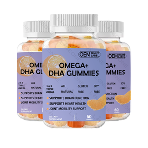 Gomitas de Omega 3 al por Mayor de Fábrica con Omega 3 DHA para el Desarrollo de la Imaginación, el Corazón y la Visión - Product Image 1