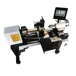 Good price mini cnc lathe machine for wood bamboo cup bottle