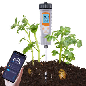 बीटी-761 ब्लूटूथ ऐप <span class=keywords><strong>4</strong></span> इन <span class=keywords><strong>1</strong></span> डिजिटल ईसी/टीडीएस/सीएफ/अस्थायी मृदा परीक्षक गमले में लगे पौधों, सब्जियों के रोपण के लिए - Product Image 3