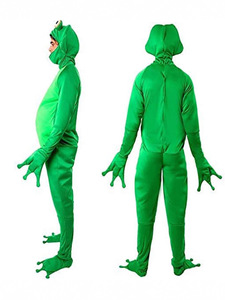 Costume da Rana Divertente Unisex per TV e <span class=keywords><strong>Film</strong></span>, Tuta Intera per Cosplay, Novità per Adulti, Costume da Animale per Feste <span class=keywords><strong>di</strong></span> Halloween - Product Image 4
