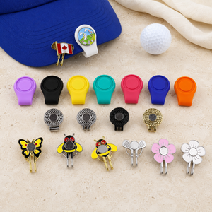 Clip magnétique personnalisé pour chapeau de golf avec marqueur de balle, support métallique pour casquette, vente en gros, fournisseur OEM, cadeau promotionnel pour tournoi de golf - Product Image 1