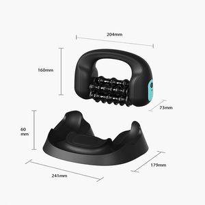 Massaggiatore Percussivo Senza Fili per Rilassamento Muscolare, Fitness, Gambe, Piedi e Polpacci, Set di 6 Rulli Massaggianti con Telecomando Wireless - Product Image 2
