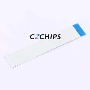 HX FFC-1.0-18P-100mm F FFC Cable (Flexible Flat Cable) P=1mm Connector 18P 1mm 0.3mm Reverse - Product Image 2