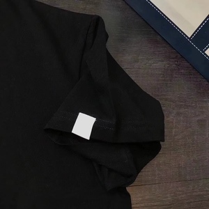 Low Cost Wholesale T-Shirts Summer Mens High Quality Designer White Cotton T Shirt Manufacturer Loose Tees Man Shirt - Product Image 6