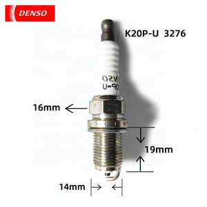 หัวเทียนนิกเกิลหกเหลี่ยมขนาดเล็ก DENSO รุ่นใหม่ K20P-U 90919-01176 สำหรับ Santana / Zunzhi / Brilliance - Product Image 4
