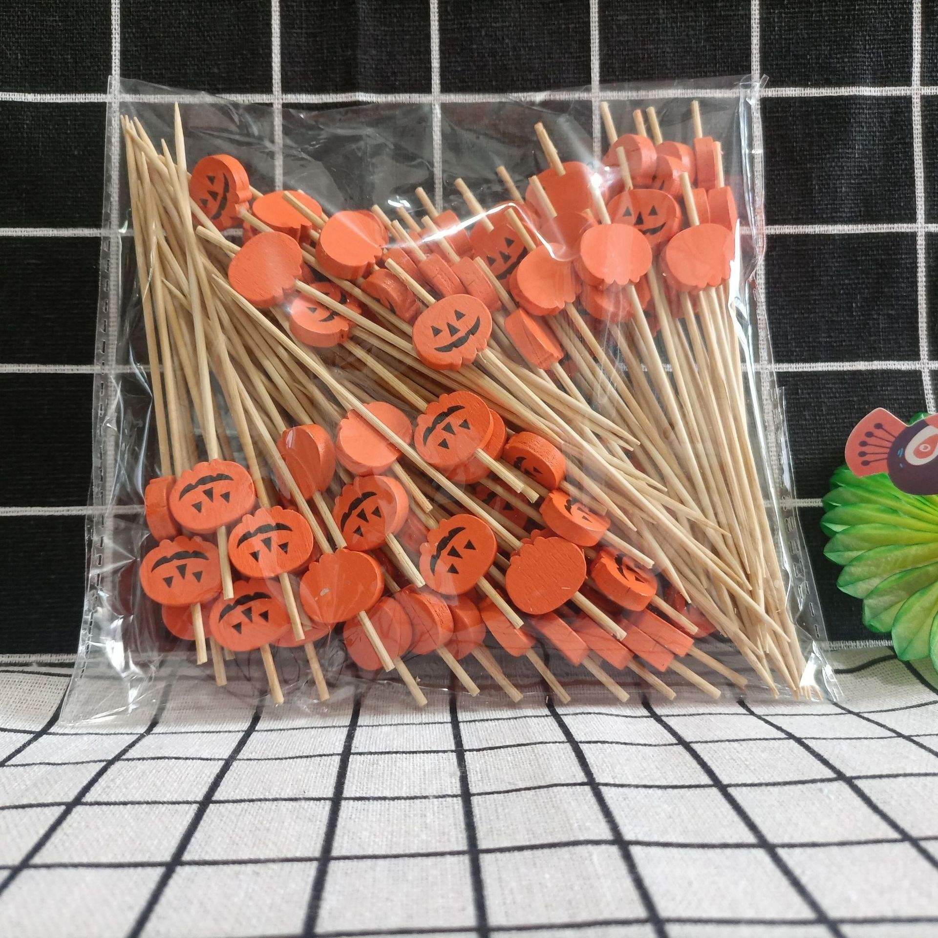 pumpkin fruit stick-12cm