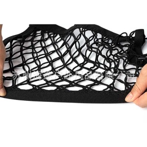 Heytur Cargo Net 29x27cm Sac de rangement en maille élastique avec crochets pour voiture SUV camion - Product Image 5