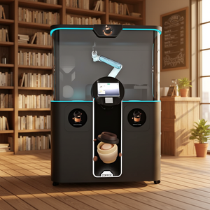 Commercial Coffee Machine Automatic <b>Espresso</b> Maker with Robot Arm Control 200 <b>Cups</b> Capacity LE Series for Cafe Restaurant Hotel - Product Image 2